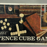 Scrabble Sentence Cube Game - 1971 - Selchow & Righter - New/Sealed