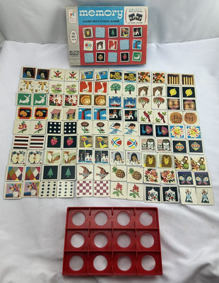 Memory Game - 1966 - Milton Bradley - Great Condition