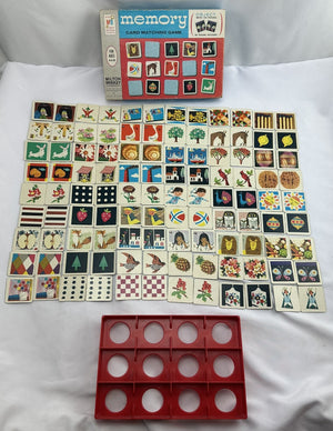 Memory Game - 1966 - Milton Bradley - Great Condition
