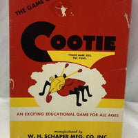 Cootie Game - 1949 - Schaper - Great Condition