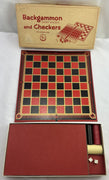 Backgammon, Checkers, & Acey Ducey - 1964 - Selchow & Righter - Great Condition