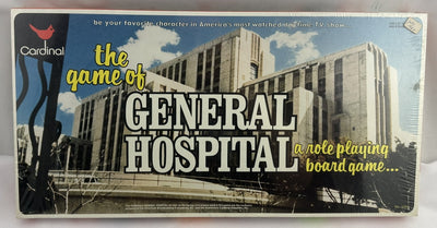 General Hospital Board Game - 1982 - Cardinal - New/Sealed