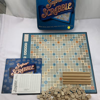 Super Scrabble Game - 2004 - Hasbro - Great Condition