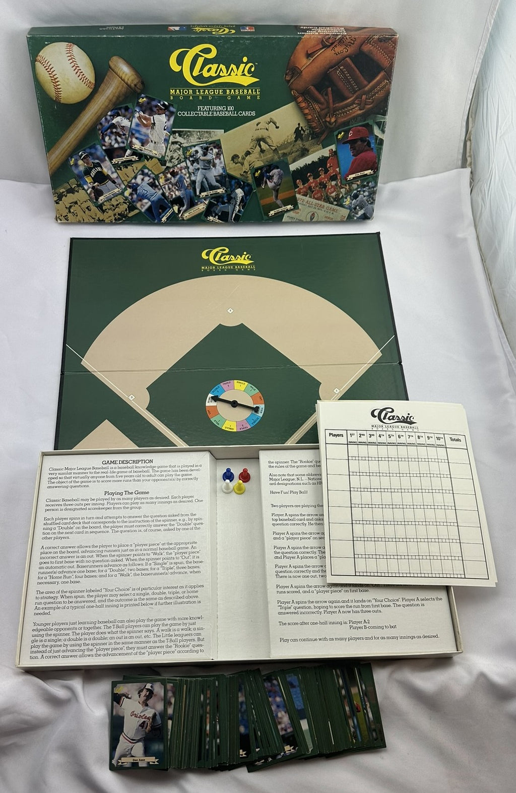 Classic Major League Baseball Trivia Game - 1987 - Great Condition