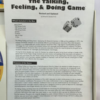 The Talking, Feeling, And Doing Game - 1998 - Creative Therapeutics - Great Condition