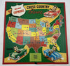 The Three Chipmunks Cross Country Game - 1959 - Hasbro - Good Condition