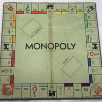 Monopoly Board Game - 1936 - Parker Brothers - Good Condition