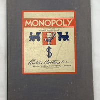 Monopoly Board Game - 1936 - Parker Brothers - Good Condition