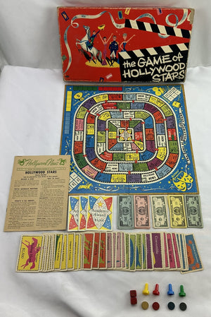 The Game of Hollywood Stars - 1955 - Whitman - Great Condition