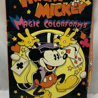 Tricky Mickey Magic Colorforms - 1987 - Very Good Condition