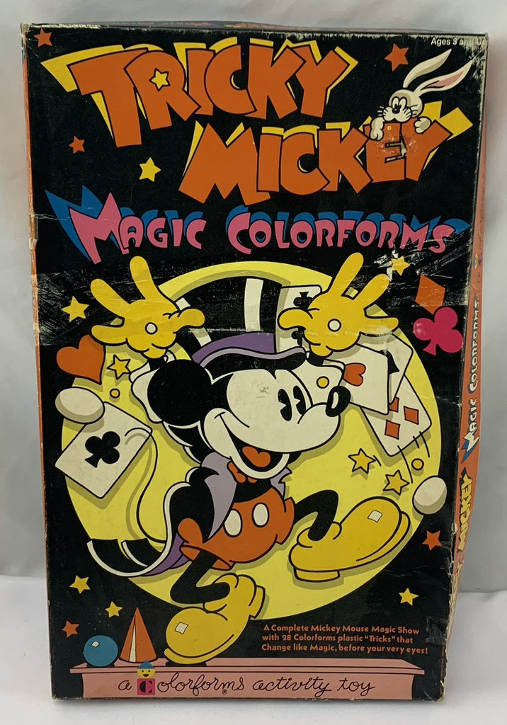 Tricky Mickey Magic Colorforms - 1987 - Very Good Condition | Mandi's ...