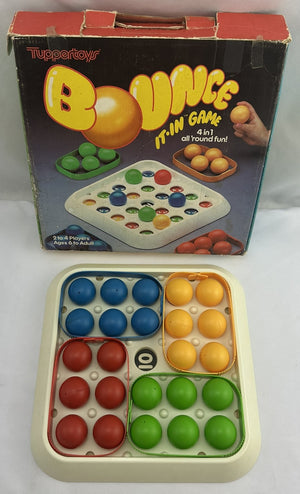 Bounce It-In Game - 1984 - Tuppertoys - Very Good Condition