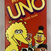 Sesame Street My First Uno Game - 1992 - Mattel - Great Condition