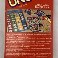 Sesame Street My First Uno Game - 1992 - Mattel - Great Condition