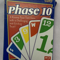 Phase 10 Card Game - 2001 - Fundex - New
