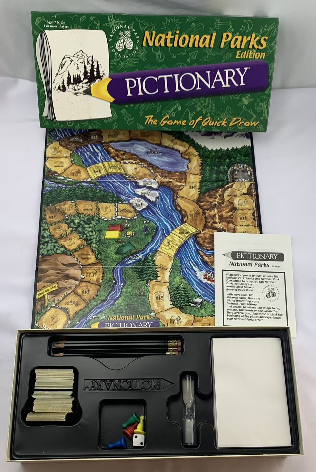 Pictionary National Parks Edition - 2001 - USAopoly - Great Condition
