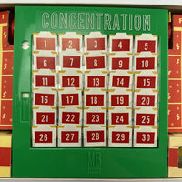 Concentration Game 2nd Edition - 1960 - Milton Bradley - Good Condition