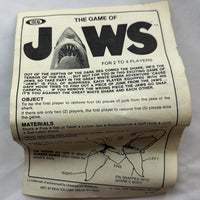Jaws Game - 1975 - Ideal - Great Condition
