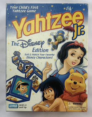 Disney Yahtzee Jr Game - 2004 - Hasbro - New