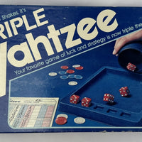 Triple Yahtzee Game - 1991 - Milton Bradley - New