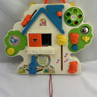 Crib Busy Box Musical Activity Center with Straps - 1985 - Fisher Price - Great Condition