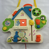 Crib Busy Box Musical Activity Center with Straps - 1985 - Fisher Price - Great Condition