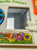 Crib Busy Box Activity Center with Straps - 1984 - Fisher Price - Good Condition