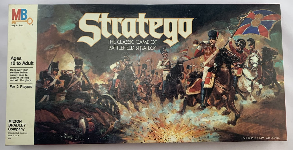 Stratego Game - 1986 - Milton Bradley - New