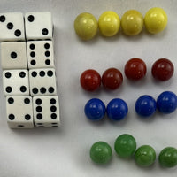 Parcheesi Game Marble Edition - 1967 - Selchow & Righter - Great Condition