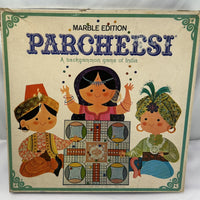 Parcheesi Game Marble Edition - 1967 - Selchow & Righter - Great Condition