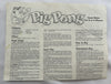 Pig Pong Game - 1986 - Milton Bradley - Good Condition
