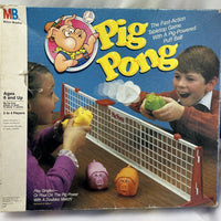 Pig Pong Game - 1986 - Milton Bradley - Good Condition