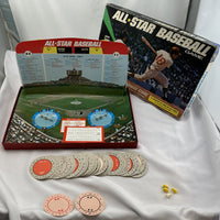 All Star Baseball Board Game - 1968 - Cadaco - Good Condition