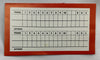 All Star Baseball Board Game - 1968 - Cadaco - Good Condition