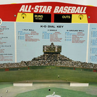 All Star Baseball Board Game - 1968 - Cadaco - Good Condition