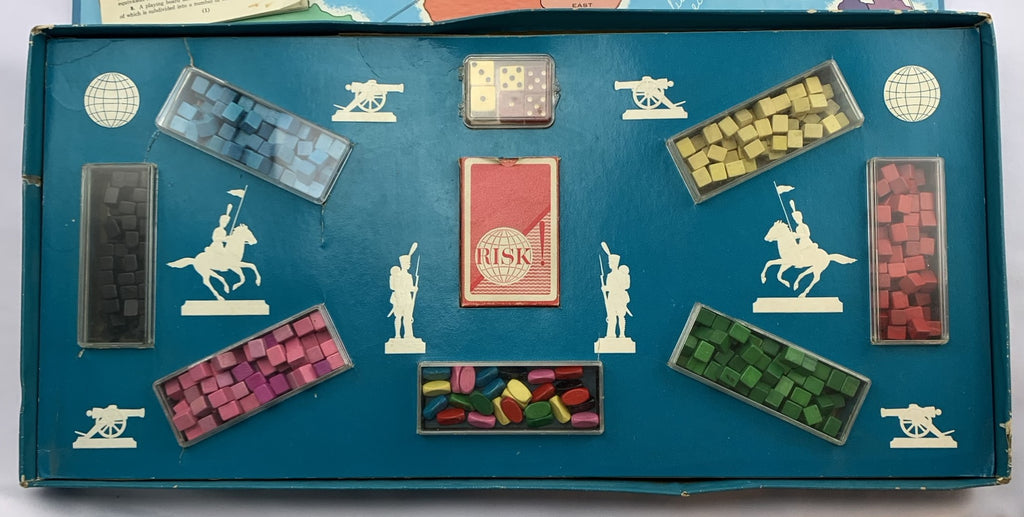 Classic Risk Pieces Risk Game Wood Pieces - 1963 - Parker Brothers - Great Condition ...