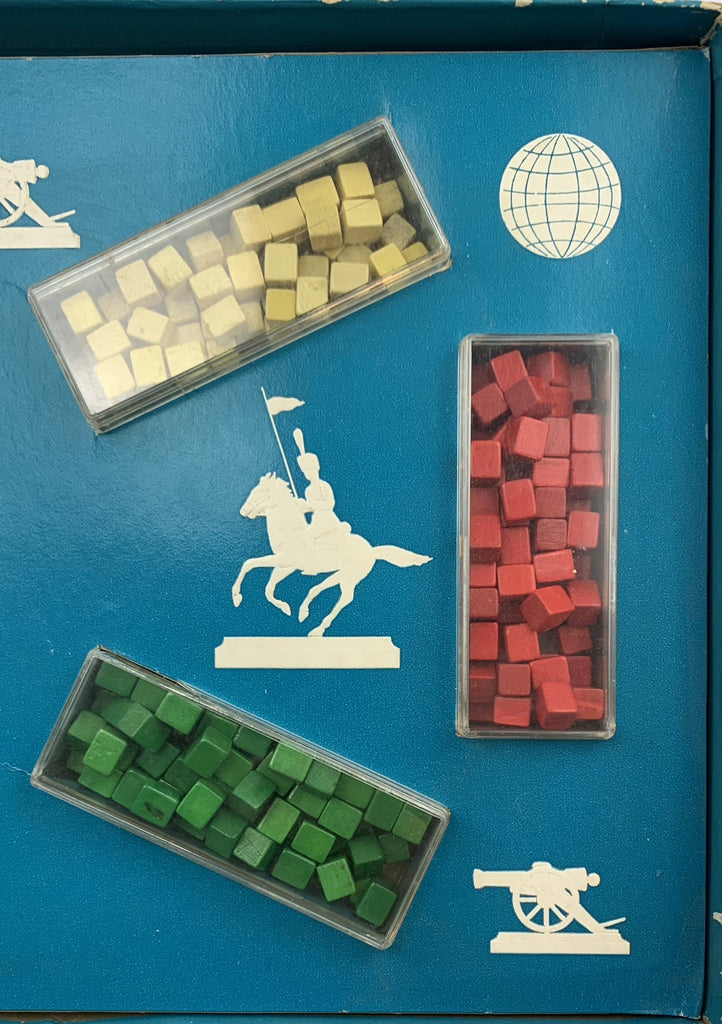 Classic Risk Pieces Risk Game Wood Pieces - 1963 - Parker Brothers - Great Condition ...