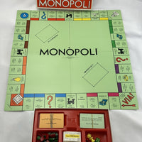 Monopoly Game Italian Monopoli Il Gioco di Societa Edition - 1961 - Parker Brothers - Great Condition