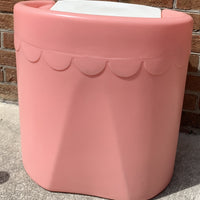 Little Tikes Pink Vanity Salon Desk Victorian Pink Chair Clean in Very Good Condition