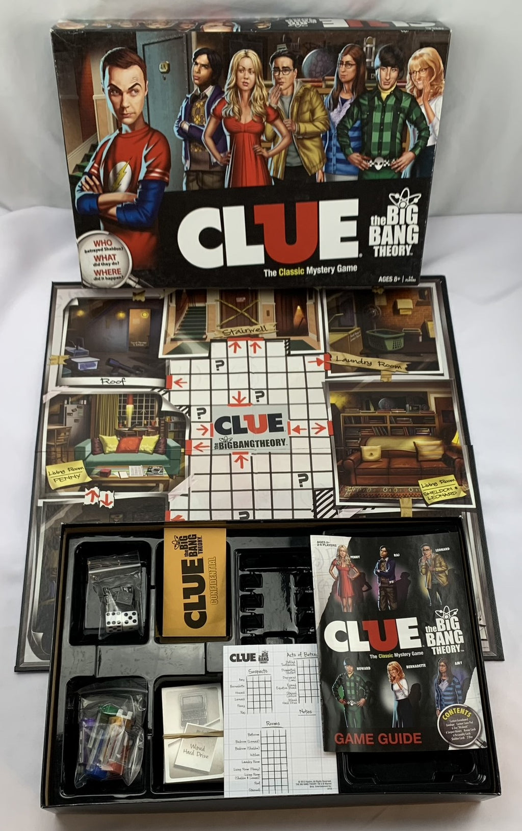 Big Bang Theory Clue Game - USAopoly - Great Condition