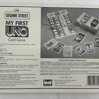 Sesame Street My First Uno Game - 1989 - Mattel - Great Condition