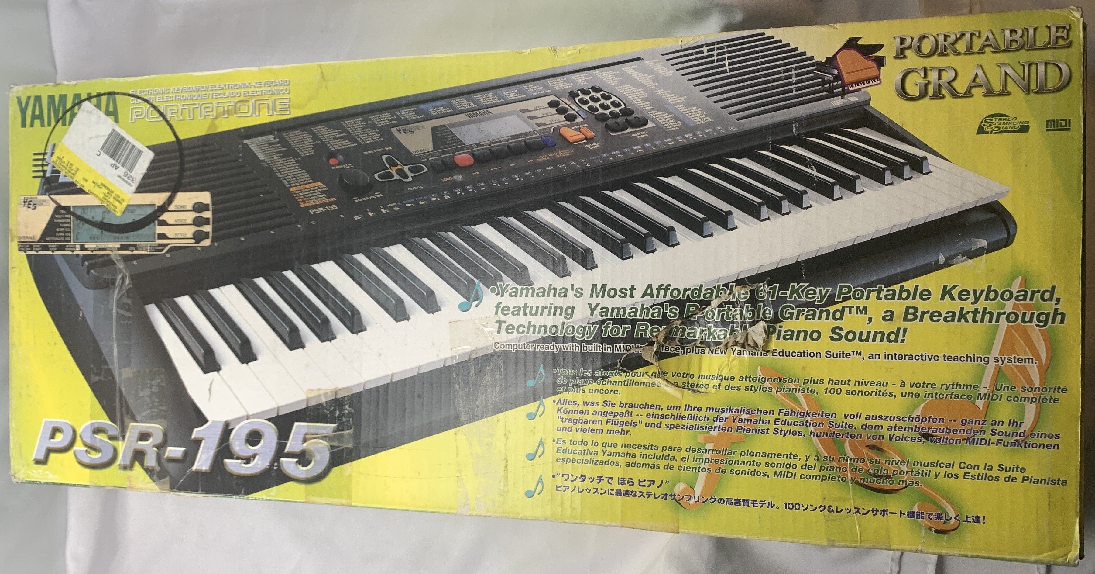 Yamaha PSR-195 (61 Keys) - YouTube