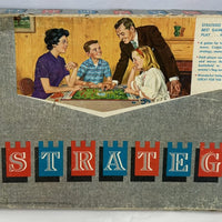 Stratego Game - 1962 - Milton Bradley - Good Condition