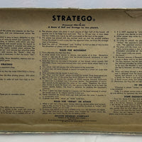 Stratego Game - 1962 - Milton Bradley - Good Condition