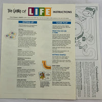 Game of Life - 1991 - Milton Bradley - Great Condition