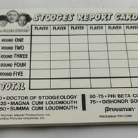The Three Stooges VCR Game - 1986 - Pressman - Great Condition