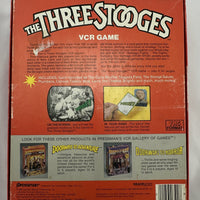 The Three Stooges VCR Game - 1986 - Pressman - Great Condition