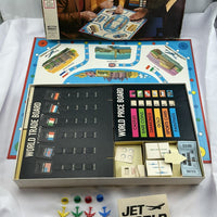 Jet World Board Game - 1975 - Milton Bradley - Great Condition