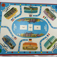Jet World Board Game - 1975 - Milton Bradley - Great Condition