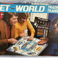 Jet World Board Game - 1975 - Milton Bradley - Great Condition